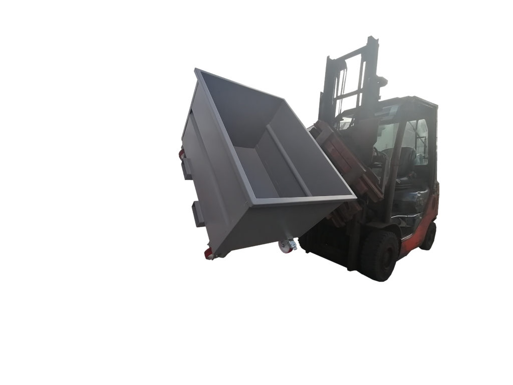 Benne pour chariot à tête rotative