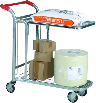 [CRTTHPR] Chariot transport horizontal avec plateau sup repliable